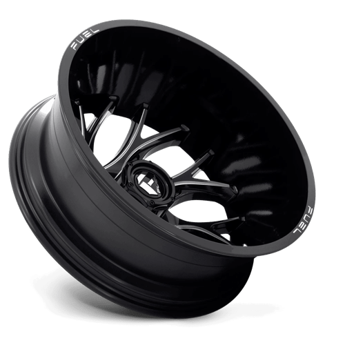 Fuel 1PC RUNNER DRW 22X8.25 8X6.5 -265 NBL (DR)