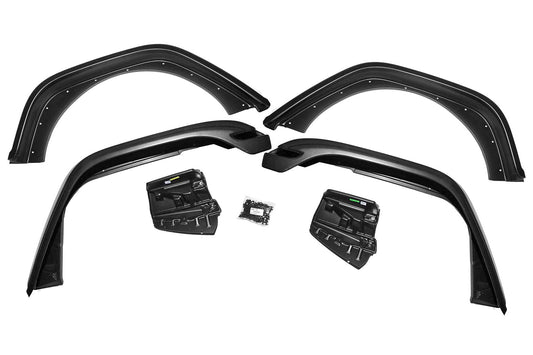Rough Country A-J01822 WF1 Fender Flares | Jeep Wrangler JL (18-25)/Wrangler Unlimited (18-25)