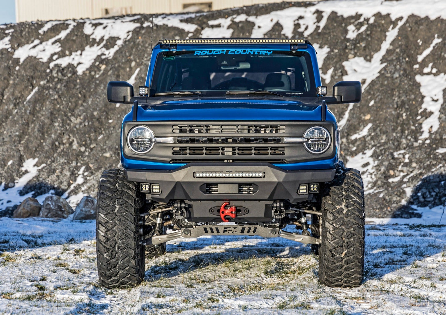 Rough Country 51083 7 Inch Lift Kit | 4-Door Base | Ford Bronco 4WD (2021-2025)