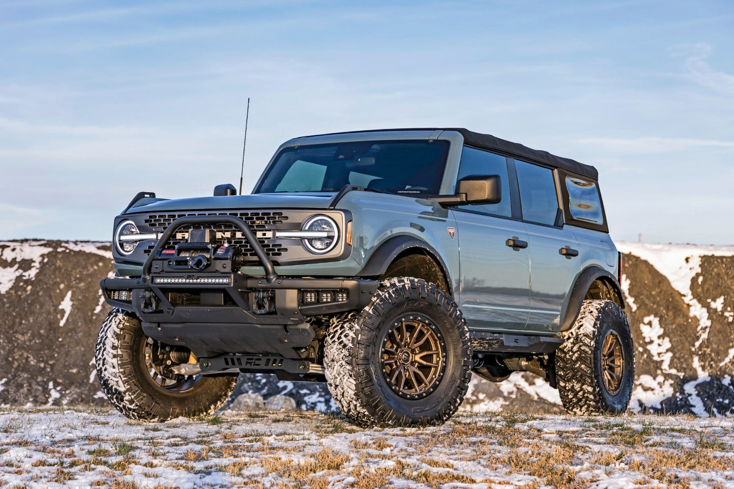 Rough Country 51080 5 Inch Lift Kit | Badlands (Non Sasquatch) 2.3L | Ford Bronco 4WD (2021-2025)