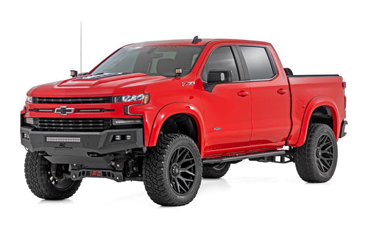 Rough Country 14009 OV2 Running Boards | Side Step Bars | Crew Cab | Chevy/GMC 1500/2500HD (19-26 & Refresh)