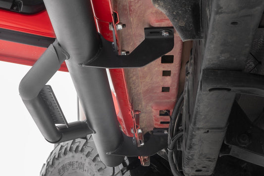 Rough Country RCJ1980TB Nerf Steps | Cab Length | Crew Cab | Jeep Gladiator JT 4WD (2020-2025)
