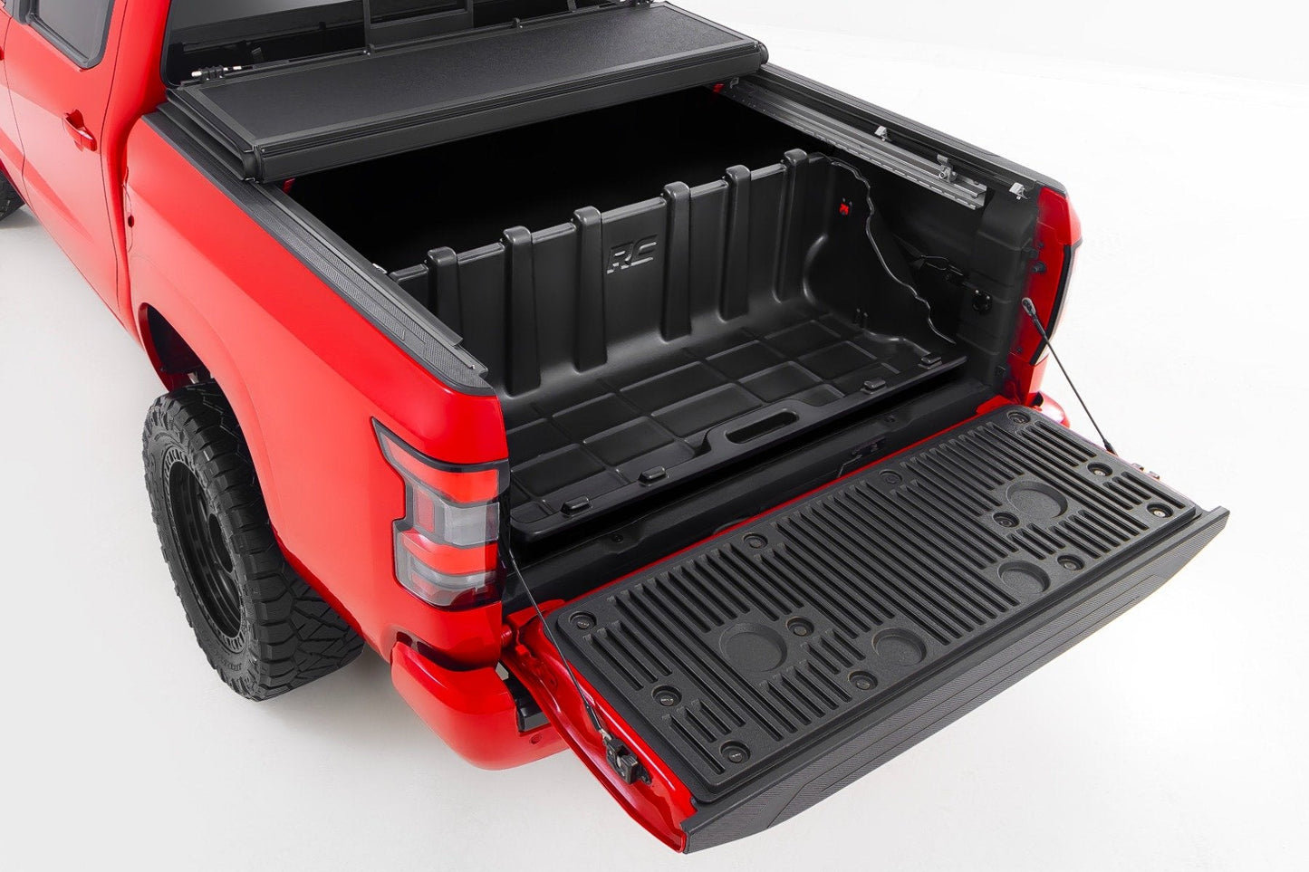 Rough Country 10203 Truck Bed Cargo Storage Box | Easy Access | Mid Size 52.5" | Fits Mid-Sized Trucks