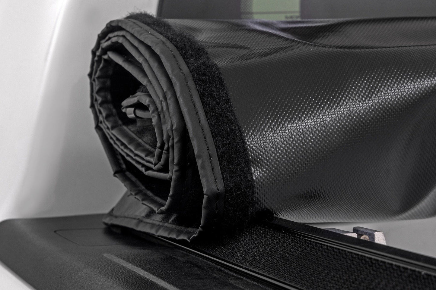 Rough Country 42309650 Soft Roll Up Bed Cover | 6'4" Bed | Ram 1500 (19-26)/1500 TRX (21-24)