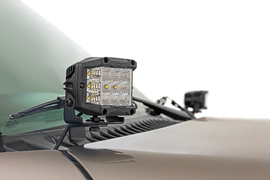 Rough Country 82285 LED Light Kit | Ditch Mount | 3" OSRAM | Wide | Chevy Silverado 1500 (99-06)/Tahoe (00-06)