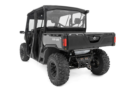 Rough Country 98162032A Rear Cab Panel | Scratch Resistant | Can-Am Defender HD 8/HD 9/HD 10