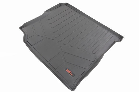 Rough Country M-6120 Rear Cargo Mat | W/ Sub | Jeep Wrangler Unlimited 4WD (2018-2025)