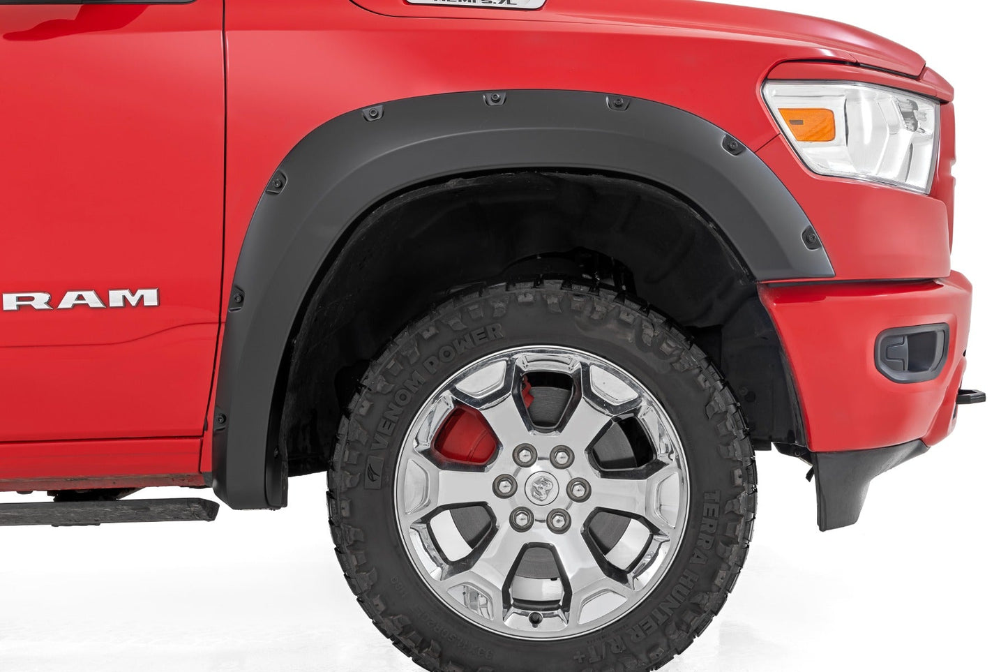 Rough Country F-D10914A Pocket Fender Flares | Ram 1500 2WD/4WD (2019-2024)