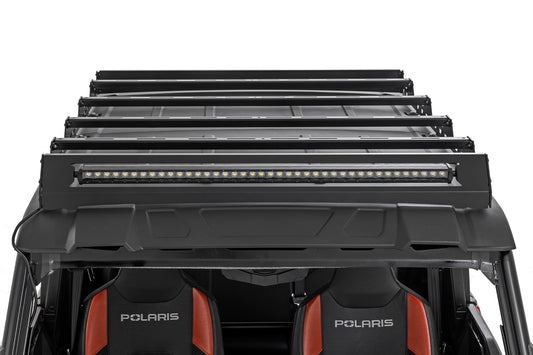 Rough Country 93172 Roof Rack | 40" Black Single Row | Polaris XPEDITION ADV 5