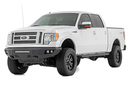 Rough Country 41012 BA2 Running Board | Side Step Bars | Ford F-150 2WD/4WD (2009-2014)