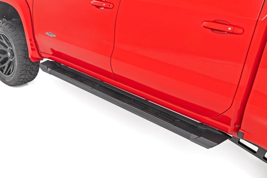 Rough Country SRB01900B HD2 Aluminum Running Boards | Crew Cab | Chevy/GMC 1500/2500HD/3500HD (19-26 & Refresh)