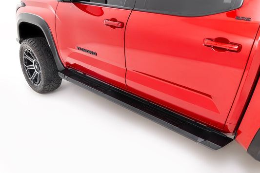 Rough Country SRB072291A HD2 Aluminum Running Boards | CrewMax | Toyota Tundra 2WD/4WD (2022-2025)