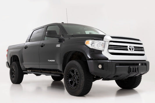 Rough Country 44006 RPT2 Running Board | Crew Cab | Black | Toyota Tundra 2WD/4WD (2007-2021)