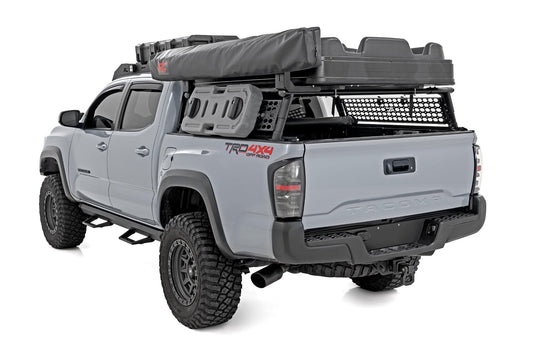 Rough Country 71096 SRL2 Adj Aluminum Step | Double Cab | Toyota Tacoma 2WD/4WD (2005-2023)