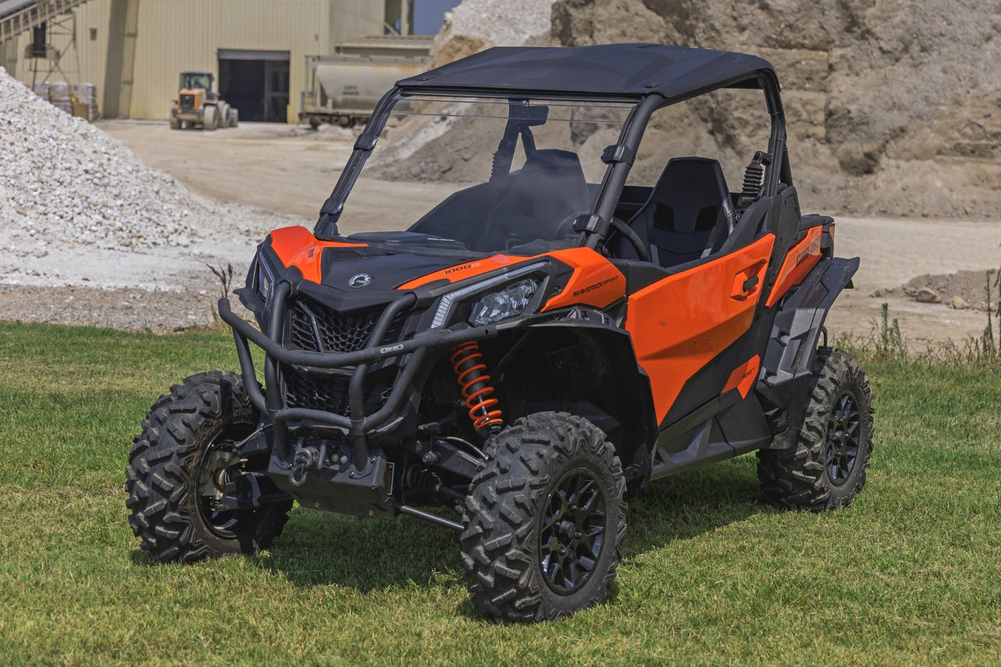 Rough Country 98101930 Full Windshield | Scratch Resistant | Can-Am Maverick Sport