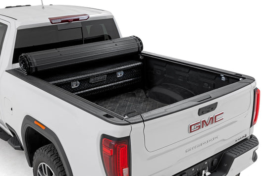 Rough Country 50120651 Hard Roll Up Bed Cover | 6'9" Bed | Chevy/GMC Silverado/Sierra 2500HD/3500HD (20-25)
