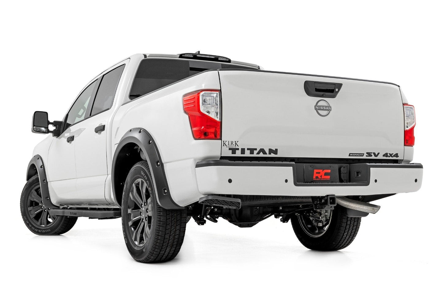 Rough Country F-N101705A Pocket Fender Flares | Crew Cab | Nissan Titan 2WD/4WD (2017-2024)