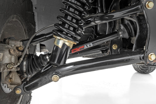 Rough Country 97086 Heavy-Duty Replacement Axle | Front Left | 4340 Chromoly AX3 | Can-Am Defender MAX HD10
