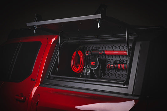 Rough Country 734074 Bed Cap Molle Panel Side Storage Bin | Drivers Side | Toyota Tacoma (16-26)