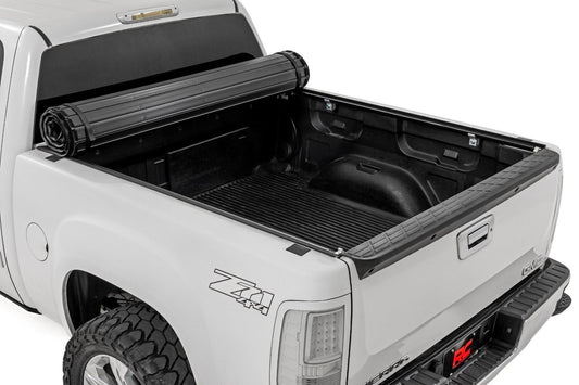 Rough Country 50123551 Hard Roll Up Bed Cover | 5'9" Bed | Chevy/GMC Sierra/Silverado 1500 (07-13)