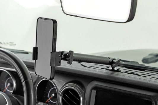 Rough Country 10662 Dash Mount | 8" Mount Kit | Jeep Gladiator JT/Wrangler JL 4WD (2018-2025)