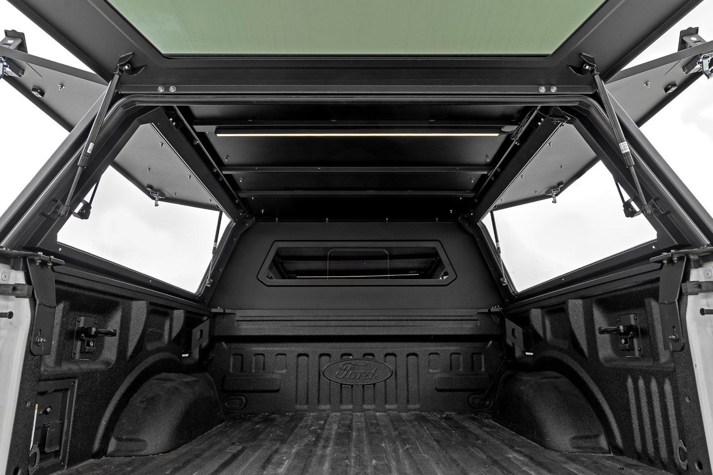 Rough Country 73400 Truck Bed Cap | Modular | 5'7" Bed | Ford F-150 2WD/4WD (2021-2025)