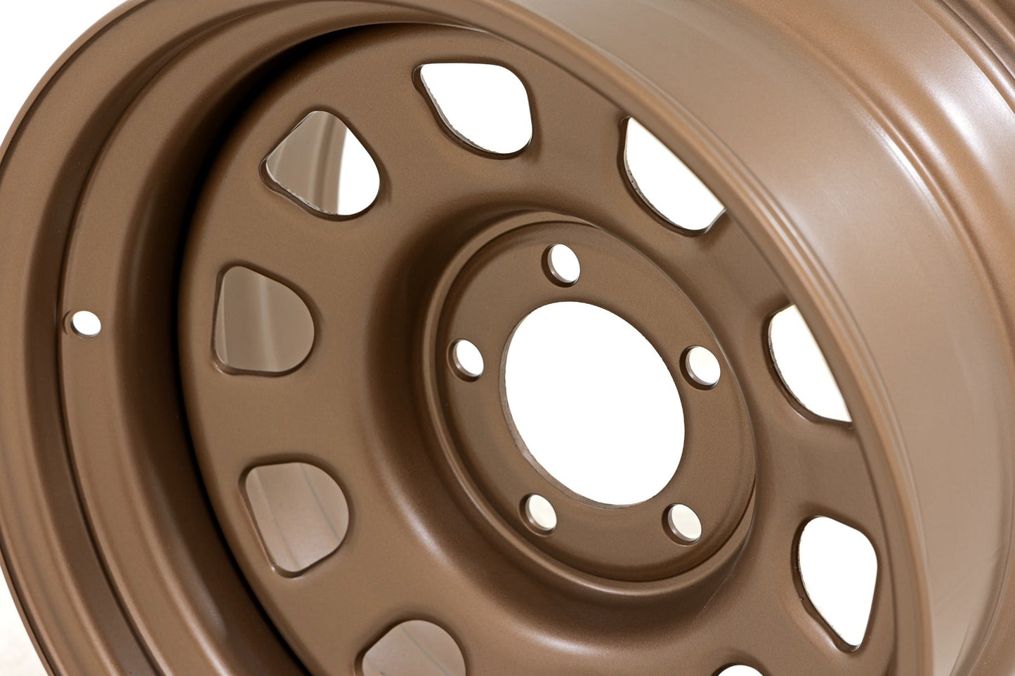 Rough Country RC158545B Steel Wheel | Bronze | 15x8 | 5x4.5 | 3.30 Bore | -19
