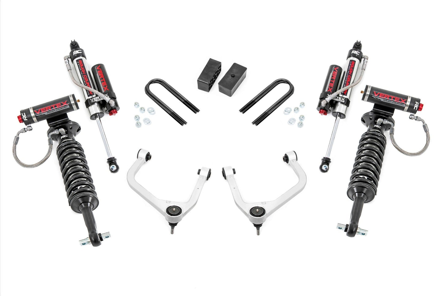 Rough Country 28850_A 3.5 Inch Lift Kit | Mono Leaf Rear | Vertex | GMC Sierra 1500 2WD/4WD (25-26)