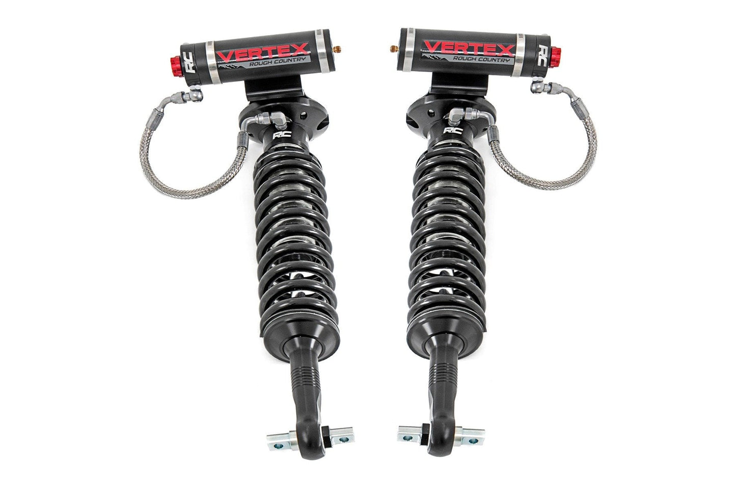 Rough Country 689033 Vertex 2.5 Adjustable Coilovers | Front | 3" | Ford F-150 4WD (2014-2025)