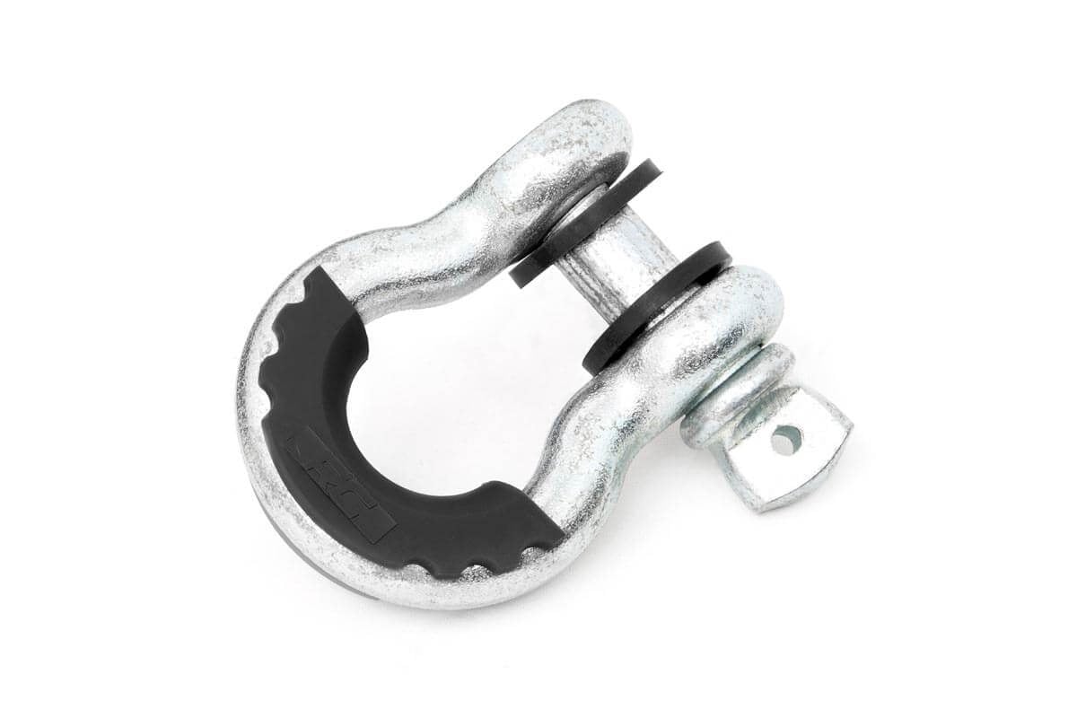 Rough Country RS101 D-Ring Isolator Kit | Pair | Black
