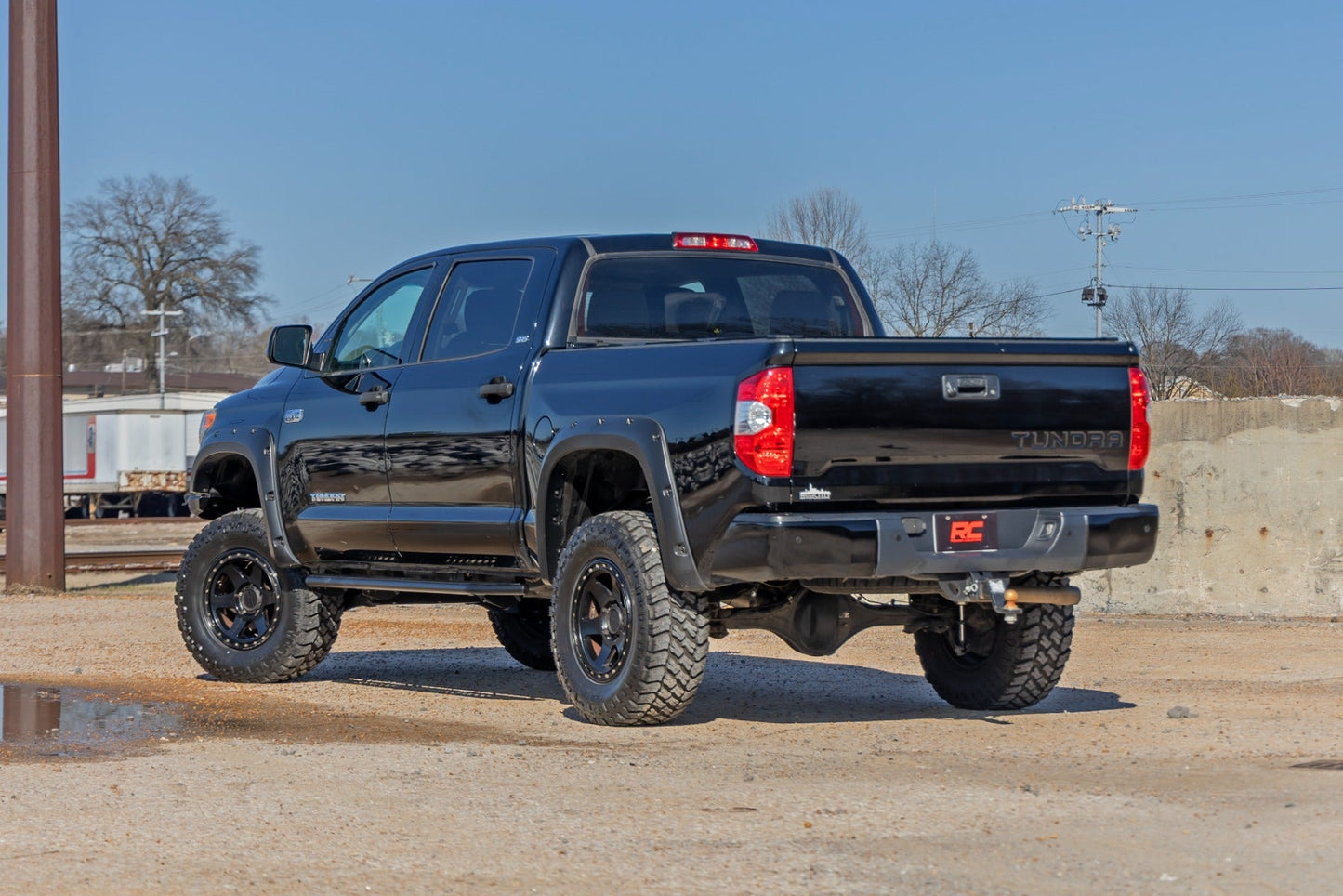 Rough Country 14005 OV2 Running Boards | Side Step Bars | Crew Cab | Toyota Tundra 2WD/4WD (07-21)