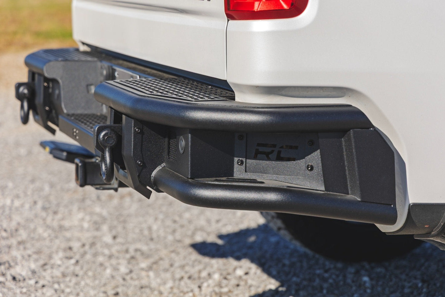 Rough Country 51219 Rear Bumper | Tubular | Chevy Silverado 1500 2WD/4WD (2019-2026)