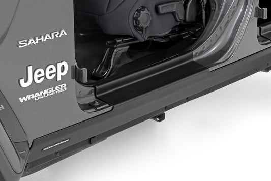 Rough Country TC13024 Trail Cladding | Rocker Sill Plates | Jeep Wrangler Unlimited 4WD (2018-2025)