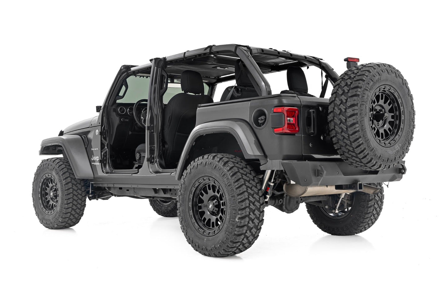 Rough Country TC13026 Trail Cladding | Rear Corners | Jeep Wrangler JL/Wrangler Unlimited (18-25)