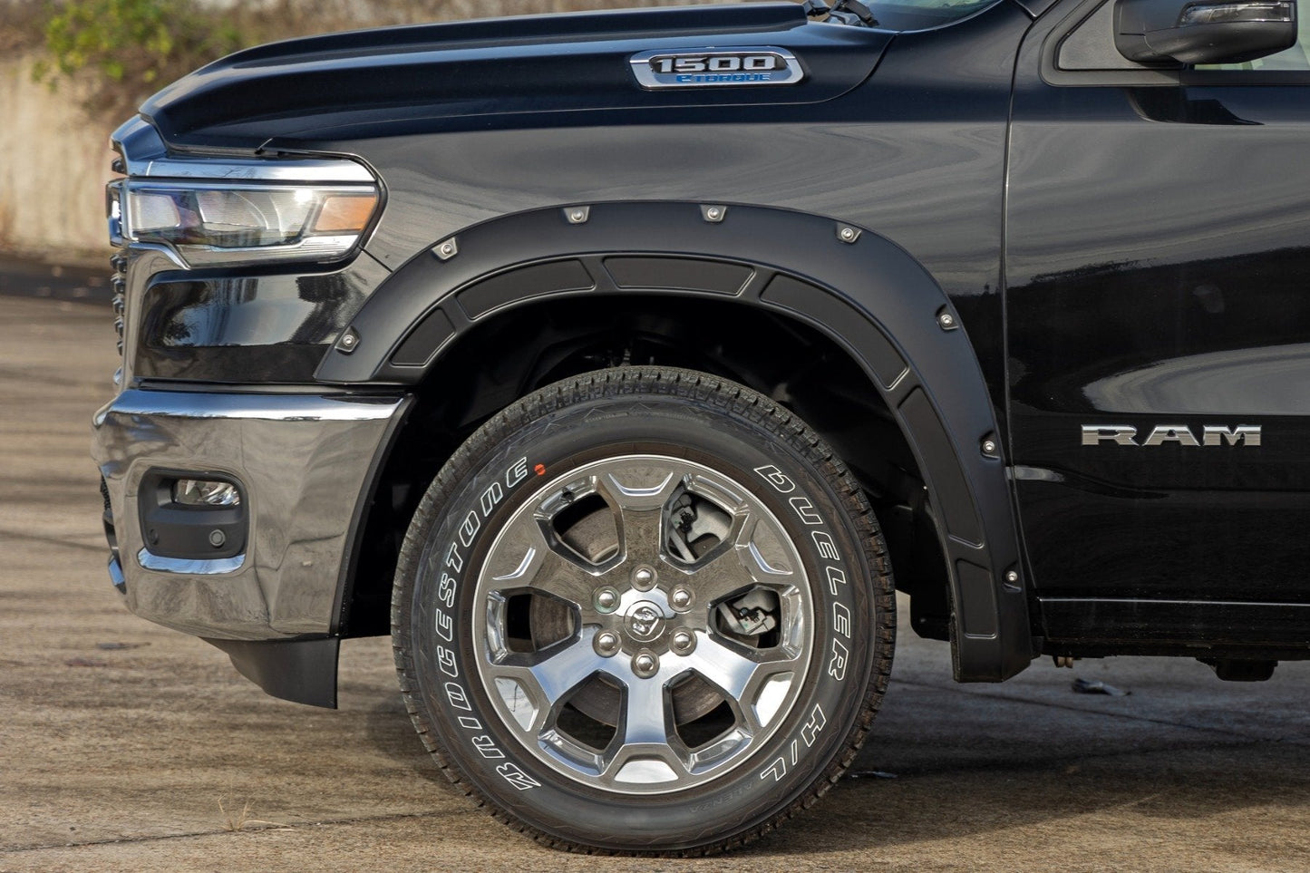 Rough Country A-D319205-PW7 Fender Flares | Defender | PW7 Bright White | Ram 1500 2WD/4WD (2025)