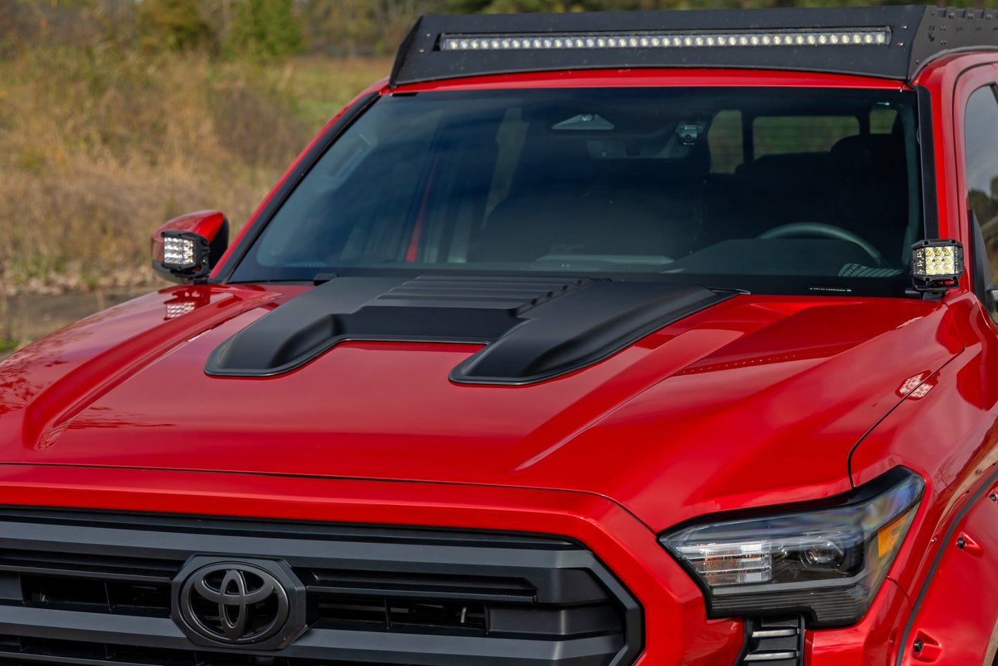 Rough Country HS80010-6X1 Hood Scoop | 6X1 Bronze Oxide | Toyota 4Runner (2025)/Tacoma (24-25)