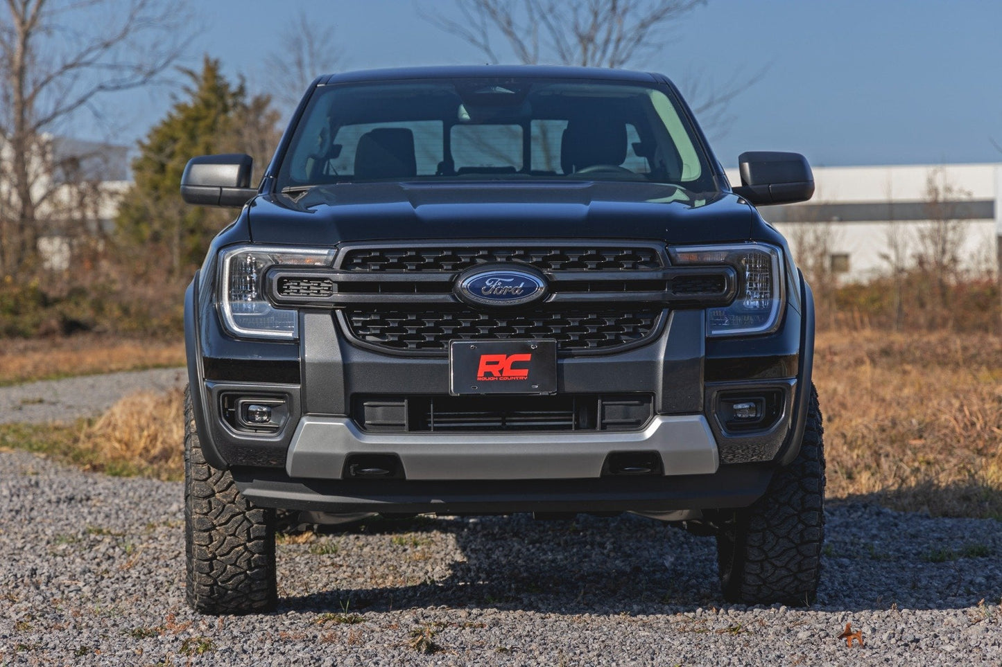 Rough Country S-F12401-G1 Fender Flares | Sport | G1 Absolute Black | Ford Ranger 2WD/4WD (2024-2025)