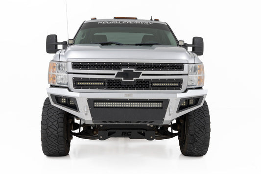 Rough Country 71061 LED Light | Ditch Mount | 2" Black Pair | Amber DRL | Chevy 1500 (2007-2013)