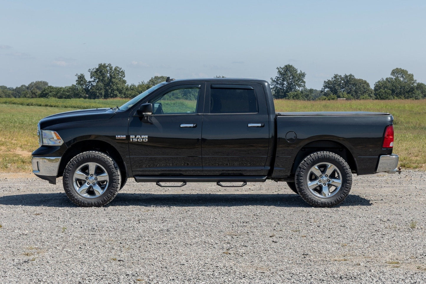 Rough Country 31015 SRL2 Adj Aluminum Step | Crew Cab | Ram 1500/2500/3500 2WD/4WD (2010-2018 & Classic)