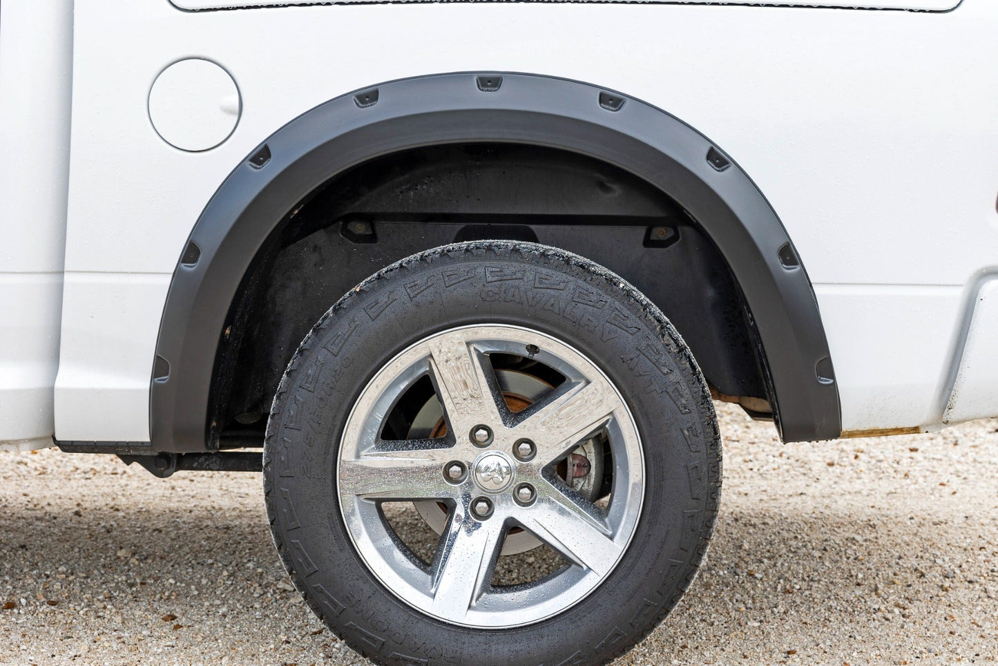 Rough Country F-D10911B-PR4 Pocket Fender Flares | PR4 Flame Red | Ram 1500 2WD/4WD (2009-2018 & Classic)