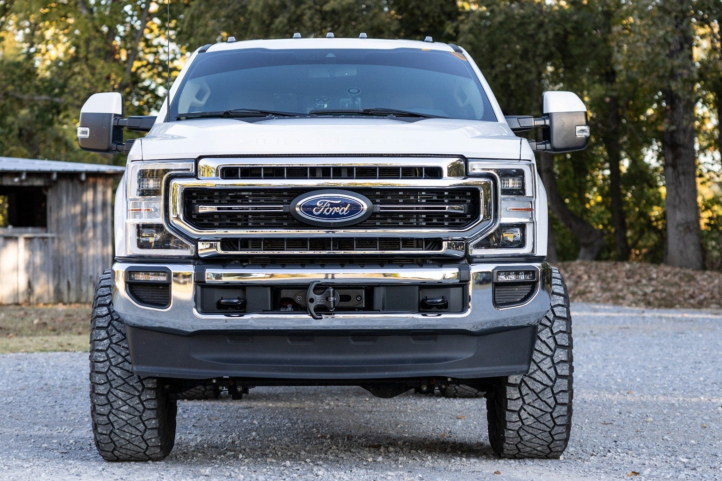 Rough Country 51127 Hidden Winch Mount | PRO12000S | Ford F-250/F-350 Super Duty 2WD/4WD (20-22)