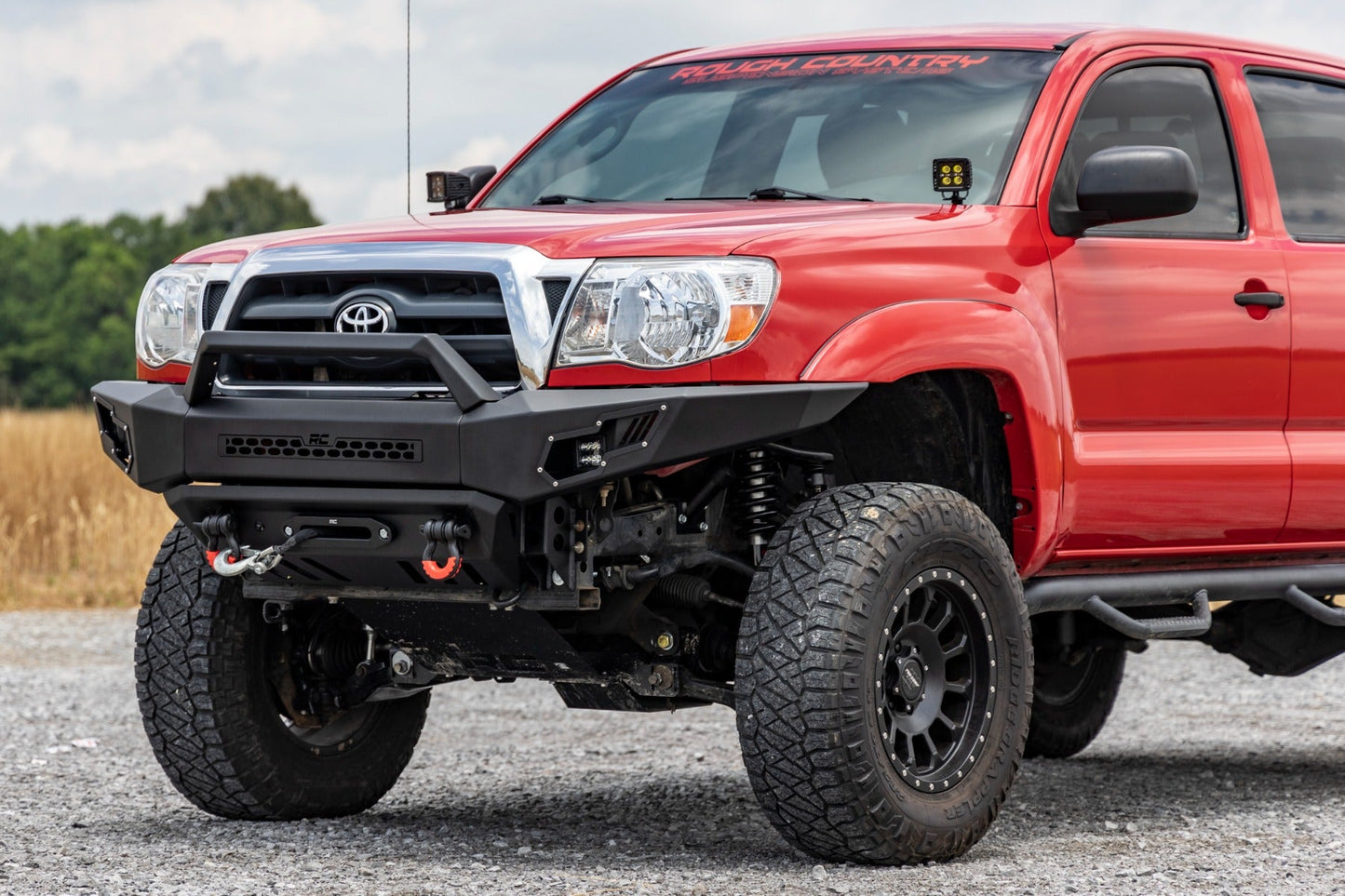 Rough Country 10811 Front Bumper | Toyota Tacoma 2WD/4WD (2005-2011)