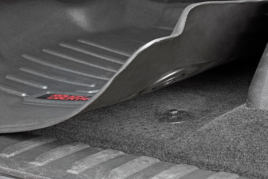 Rough Country M-2071 Floor Mats | Front | Chevy/GMC 1500/2500HD/3500HD (07-13)