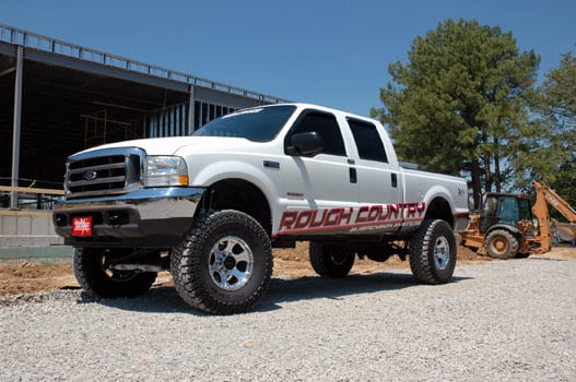 Rough Country 49430 4 Inch Lift Kit | Rear Blocks | Ford F-250/F-350 Super Duty 4WD (1999)