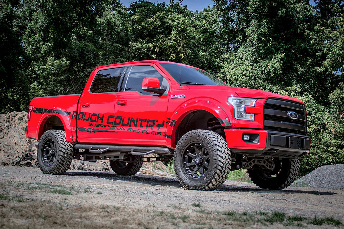 Rough Country 1070A Traction Bar Kit | Ford F-150 4WD (2015-2020)