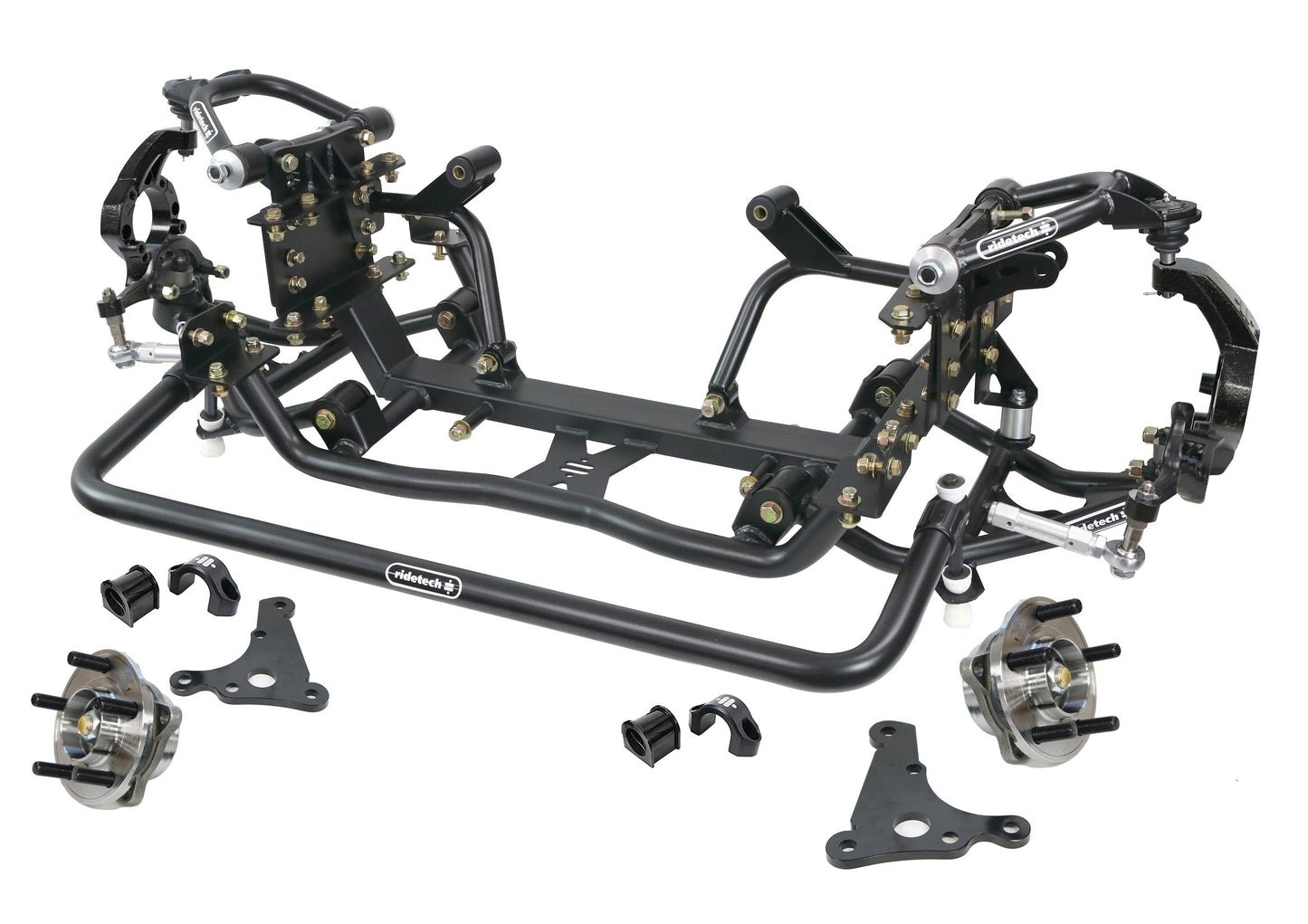 Ridetech 12312798 Front suspension system with hub spindles for 1965-1979 F-100, 2WD.