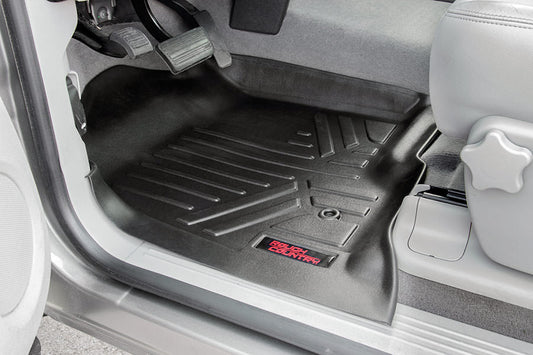 Rough Country M-2071 Floor Mats | Front | Chevy/GMC 1500/2500HD/3500HD (07-13)