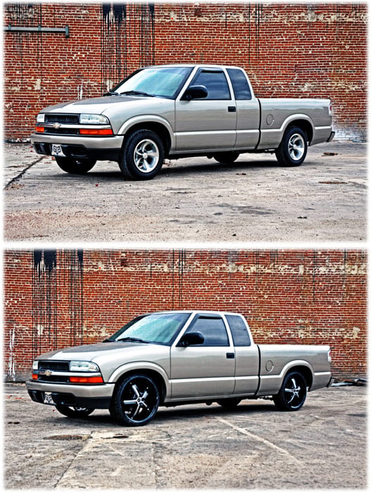 Rough Country 727 Lowering Kit | 2 Inch FR | 3 Inch RR | Chevy/GMC Blazer/S15 Jimmy/Sonoma 2WD
