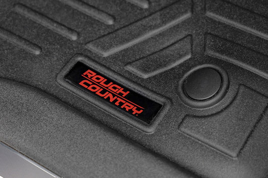 Rough Country M-51602 Floor Mats | Front & Rear | Ford Bronco 4WD (2021-2025)