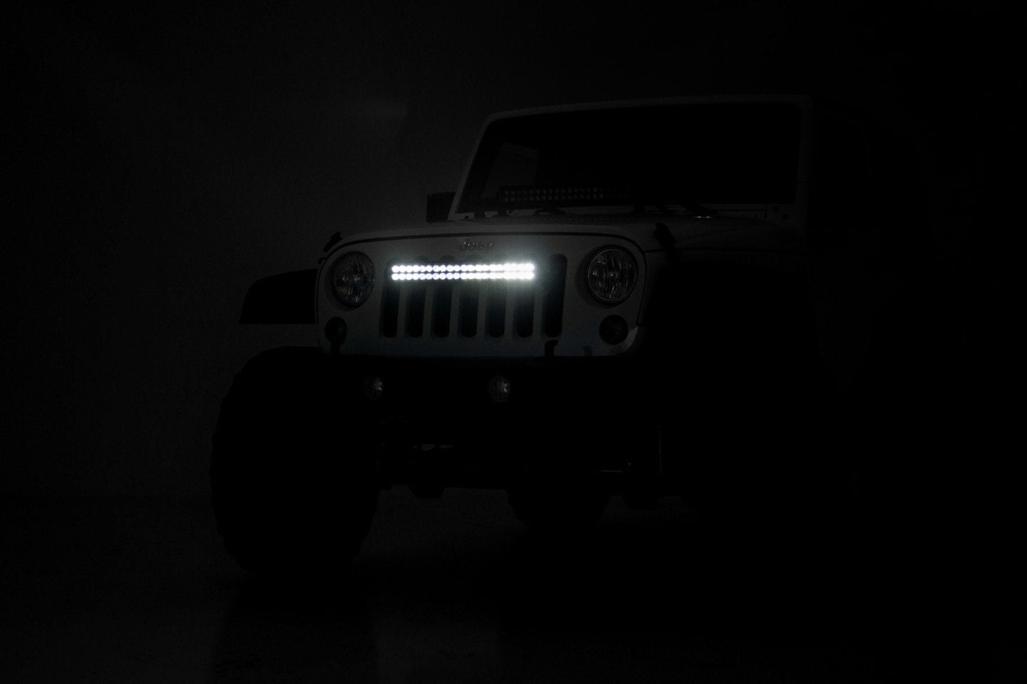 Rough Country 70920BL 20 Inch Black Series LED Light Bar | Dual Row
